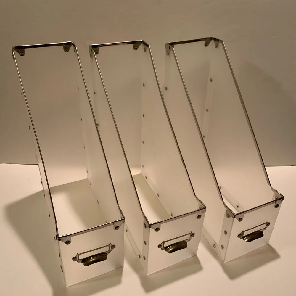NWT LOT OF 3 MAGAZINE STORAGE HOLDERS.